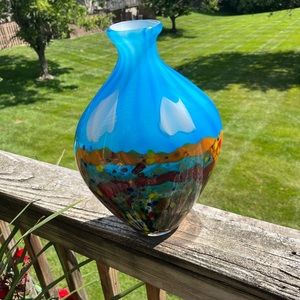 Vintage Rainbow vase